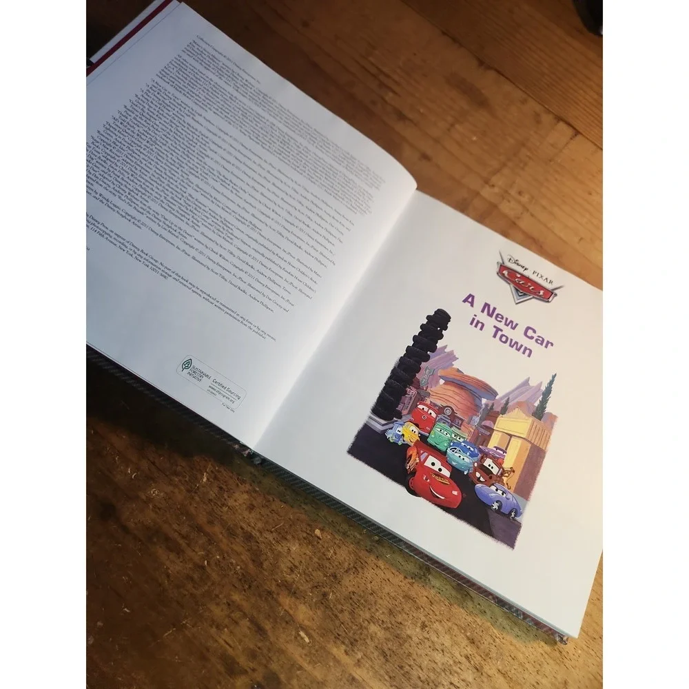 1st Edition 2011 Disney Pixar Cars Storybook Collection.